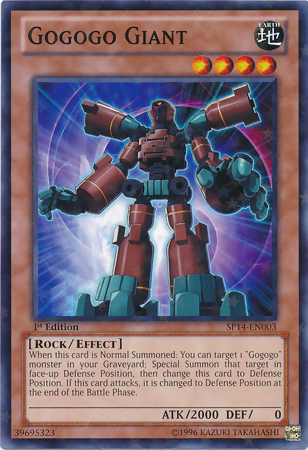 Gogogo Giant [SP14-EN003] Starfoil Rare 