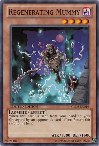 Regenerating Mummy [GLD5-EN016] Common 