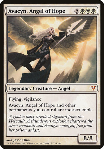 Avacyn, Angel of Hope (Oversized) [Open the Helvault] 
