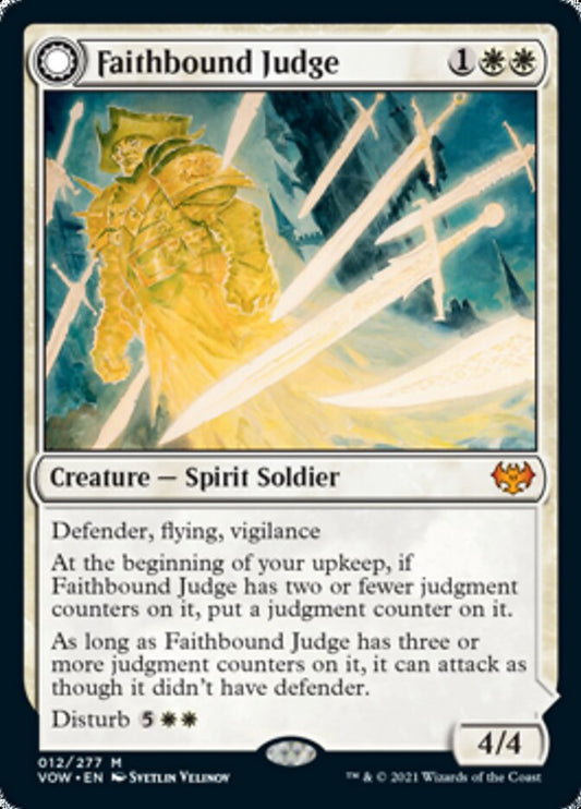 Faithbound Judge // Sinner's Judgment [Innistrad: Crimson Vow]