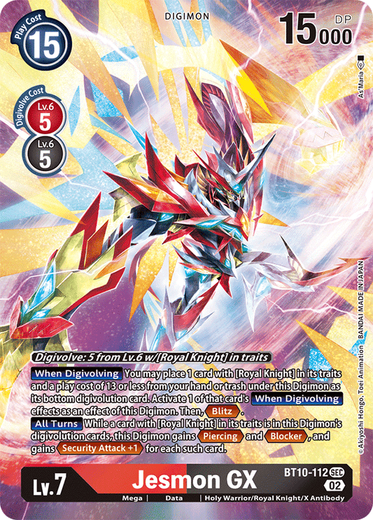 Jesmon GX [BT10-112] (Alternate Art) [Xros Encounter]