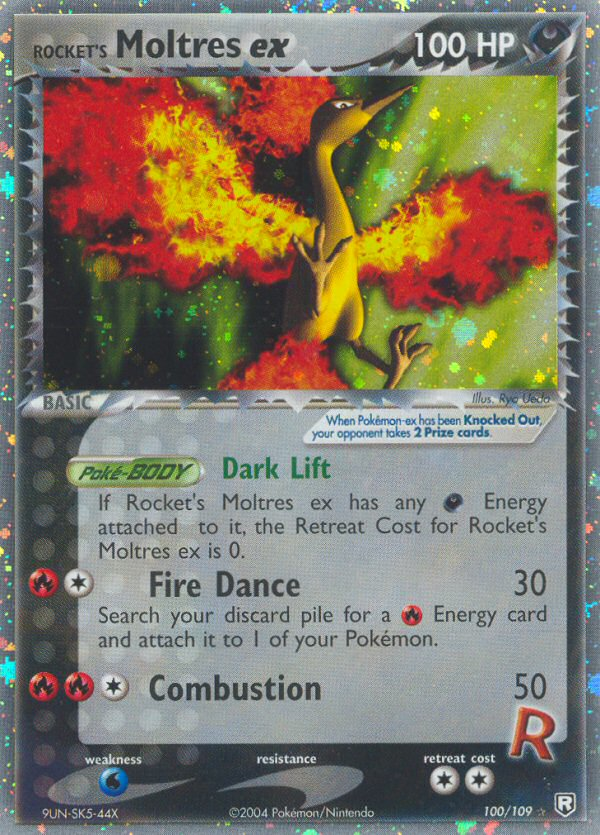 Rocket's Moltres ex (100/109) [EX: Team Rocket Returns] 