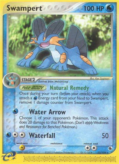 Swampert (23/109) [EX: Ruby &amp; Sapphire] 