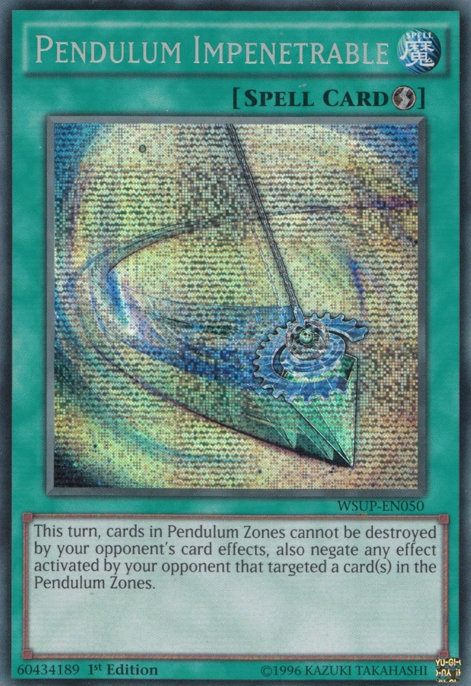 Impenetrable Pendulum [WSUP-EN050] Secret Rare 