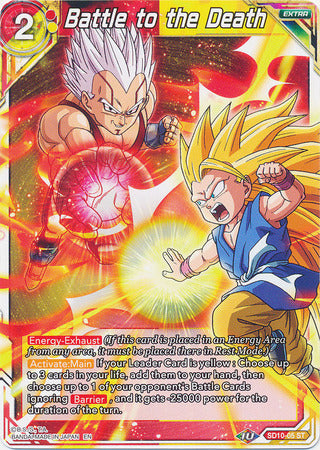 Battle to the Death (Starter Deck - Parasitic Overlord) (SD10-05) [Malicious Machinations] 