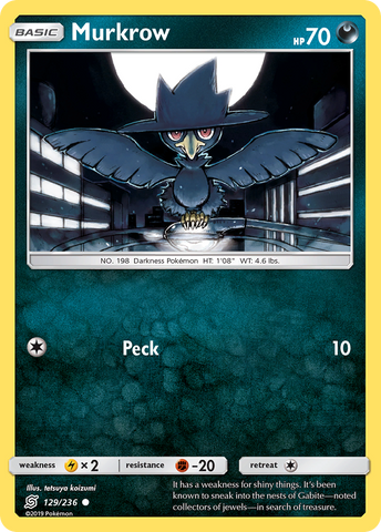 Murkrow (129/236) [Sun &amp; Moon: Unified Minds] 