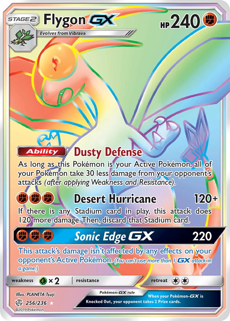 Flygon GX (256/236) [Sun &amp; Moon: Cosmic Eclipse] 