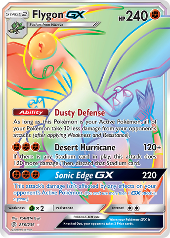 Flygon GX (256/236) [Sun &amp; Moon: Cosmic Eclipse] 