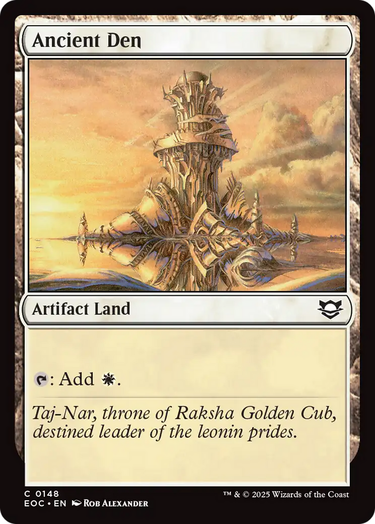 Ancient Den [Edge of Eternities Commander] 