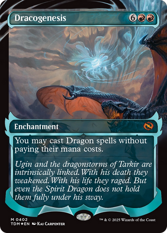 Dracogenesis (0402) (Showcase) [Tarkir: Dragonstorm] 