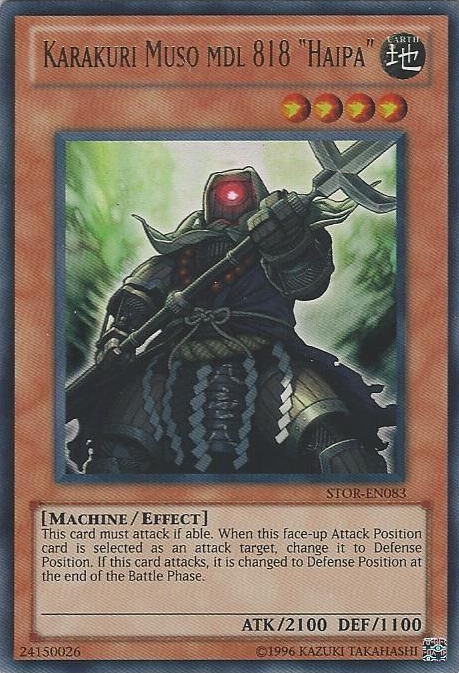 Karakuri Muso mdl 818 "Haipa" [STOR-EN083] Ultra Rare 