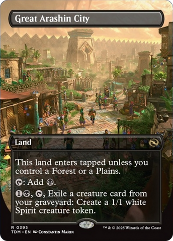 Great Arashin City (Borderless) [Tarkir: Dragonstorm] 