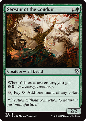 Servant of the Conduit [Aetherdrift Commander] 