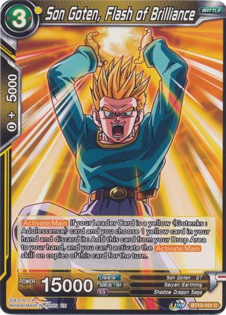 Son Goten, Flash of Brilliance (BT10-101) [Rise of the Unison Warrior 2nd Edition] 