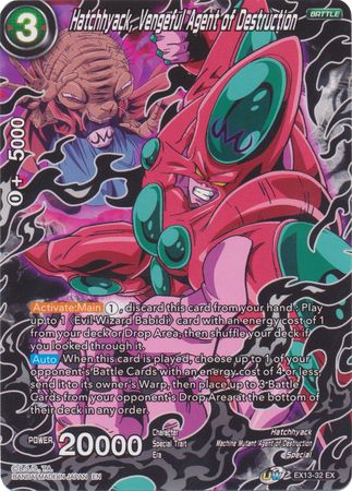 Hatchhyack, Vengeful Agent of Destruction (EX13-32) [Special Anniversary Set 2020] 