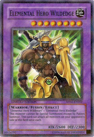 Elemental Hero Wildedge [MF02-EN002] Rare 