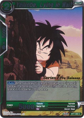 Yajirobe, Lying in Wait (BT7-065_PR) [Assault of the Saiyans Prerelease Promos] 