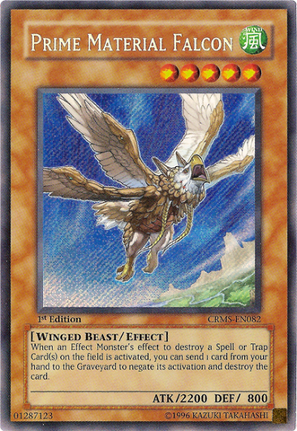 Prime Material Falcon [CRMS-EN082] Secret Rare 