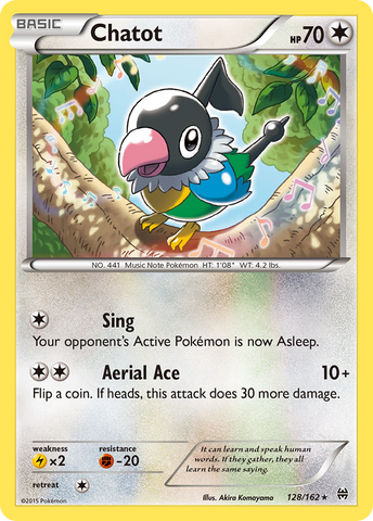 Chatot (128/162) [XY: BREAKthrough] 