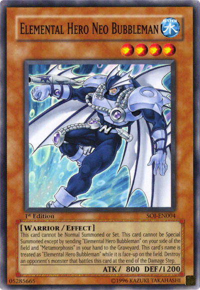 Elemental Hero Neo Bubbleman [SOI-EN004] Common 