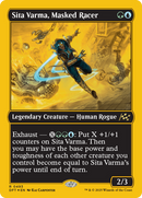 Sita Varma, Masked Racer (First-Place Foil) [Aetherdrift] 