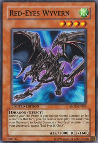 Red-Eyes Wyvern [ANPR-ENSE2] Super Rare 