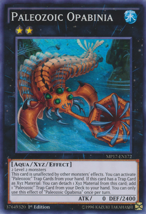 Paleozoic Opabinia [MP17-EN172] Super Rare 