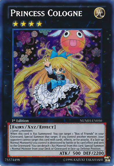 Princess Cologne [NUMH-EN050] Secret Rare 