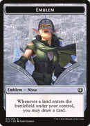 Nissa, Vital Force Emblem [Kaladesh Tokens] 