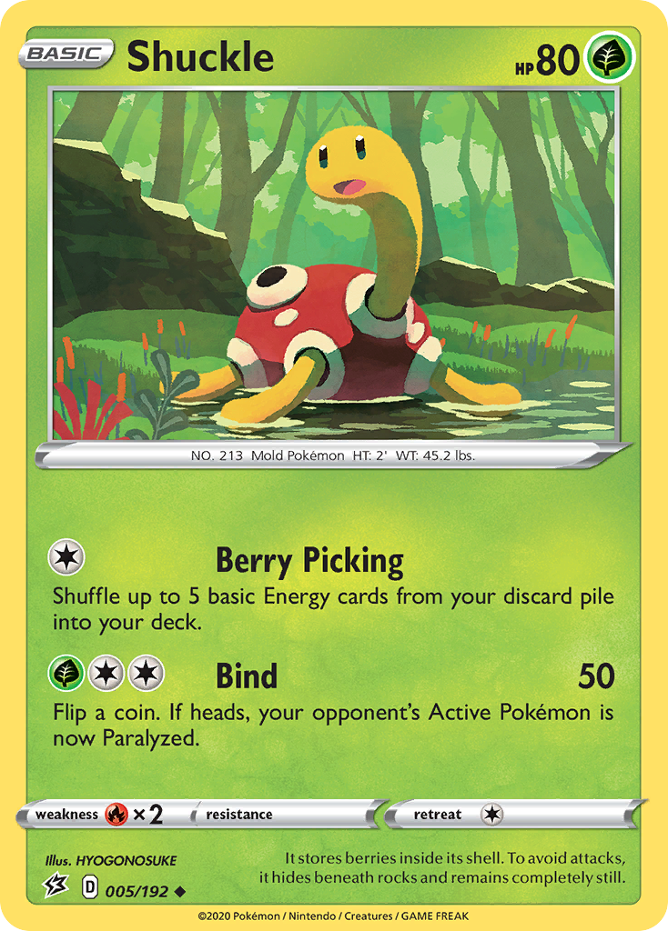 Shuckle (005/192) [Sword &amp; Shield: Rebel Clash] 