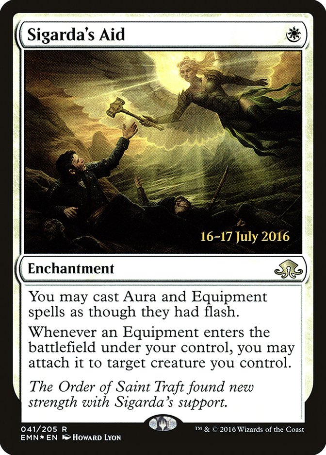 Sigarda's Aid [Eldritch Moon Prerelease Promos] 