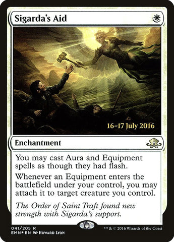 Sigarda's Aid [Eldritch Moon Prerelease Promos] 