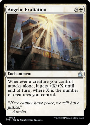 Angelic Exaltation [Ravnica Remastered] 
