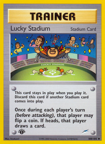 Lucky Stadium (100/105) [Neo Destiny 1st Edition] 
