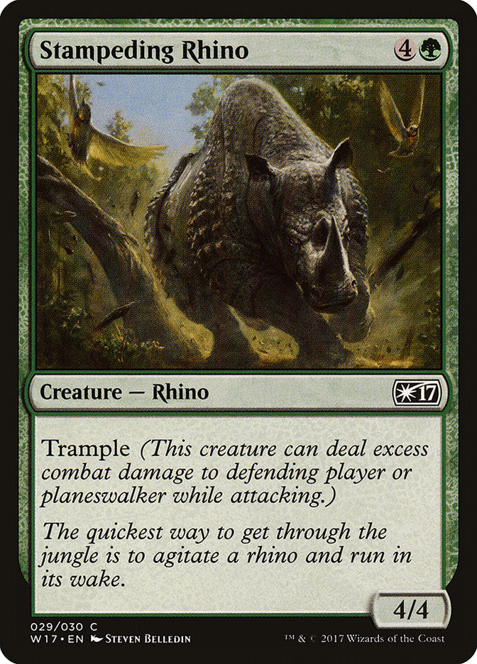 Stampeding Rhino [Welcome Deck 2017] 