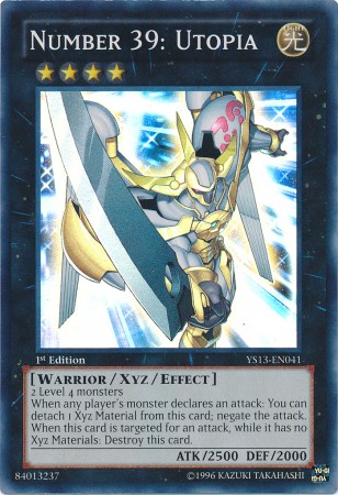 Number 39: Utopia [YS13-EN041] Super Rare 