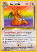 Dragonite (19/62) [Fossil 1st Edition] 