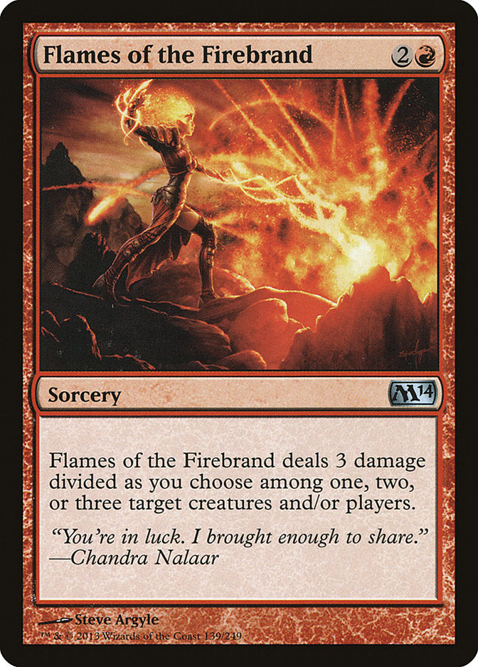 Flames of the Firebrand [Magic 2014] 
