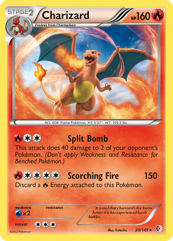 Charizard (20/149) [Black &amp; White: Boundaries Crossed] 