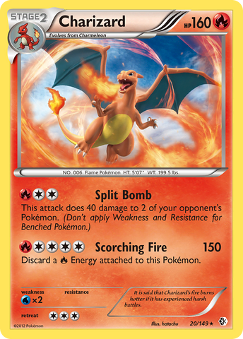 Charizard (20/149) [Black &amp; White: Boundaries Crossed] 