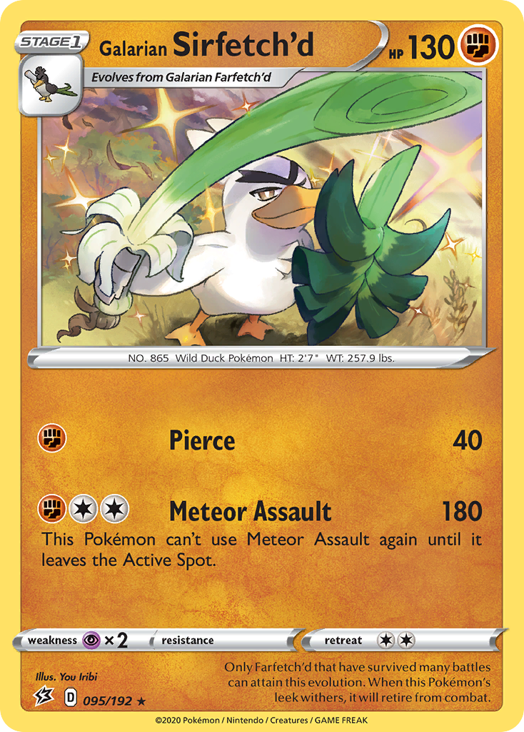 Galarian Sirfetch'd (095/192) [Sword &amp; Shield: Rebel Clash] 