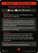 Booster Blitz (Magic Minigame) [Innistrad: Midnight Hunt Minigame] 