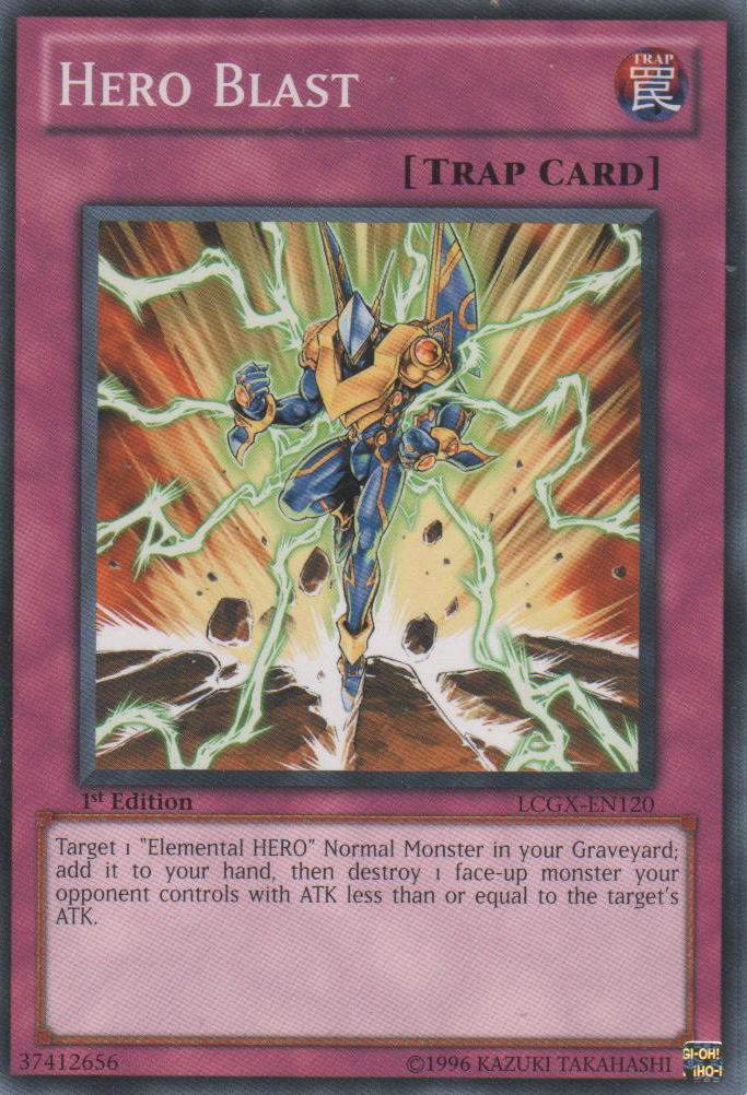 Hero Blast [LCGX-EN120] Common 