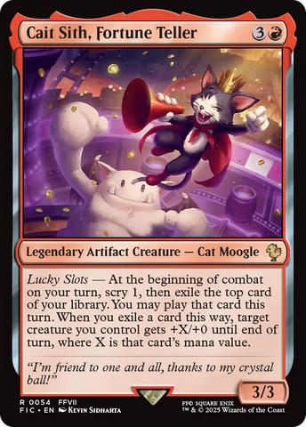 Cait Sith, Fortune Teller [FINAL FANTASY Commander] 
