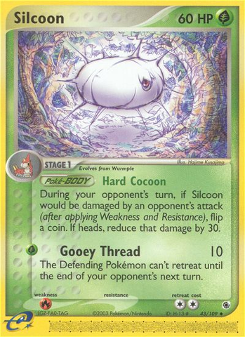 Silcoon (43/109) [EX: Ruby &amp; Sapphire] 