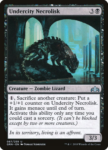Undercity Necrolisk [Guilds of Ravnica] 