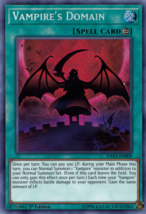 Vampire's Domain [DASA-EN009] Secret Rare 