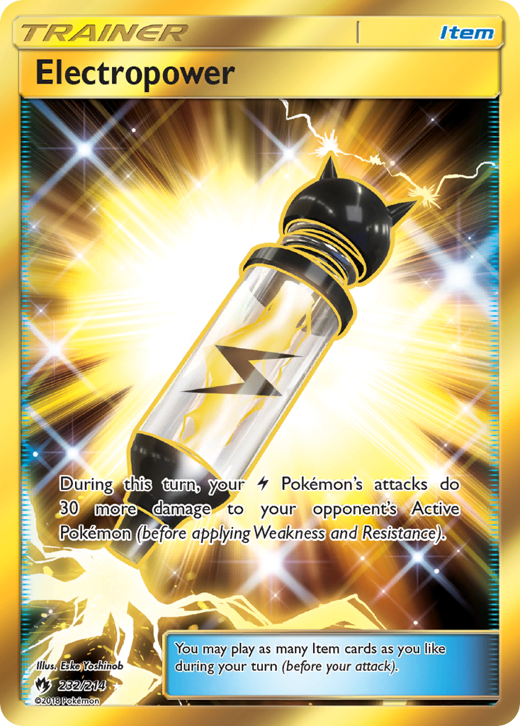 Electropower (232/214) [Sun &amp; Moon: Lost Thunder] 