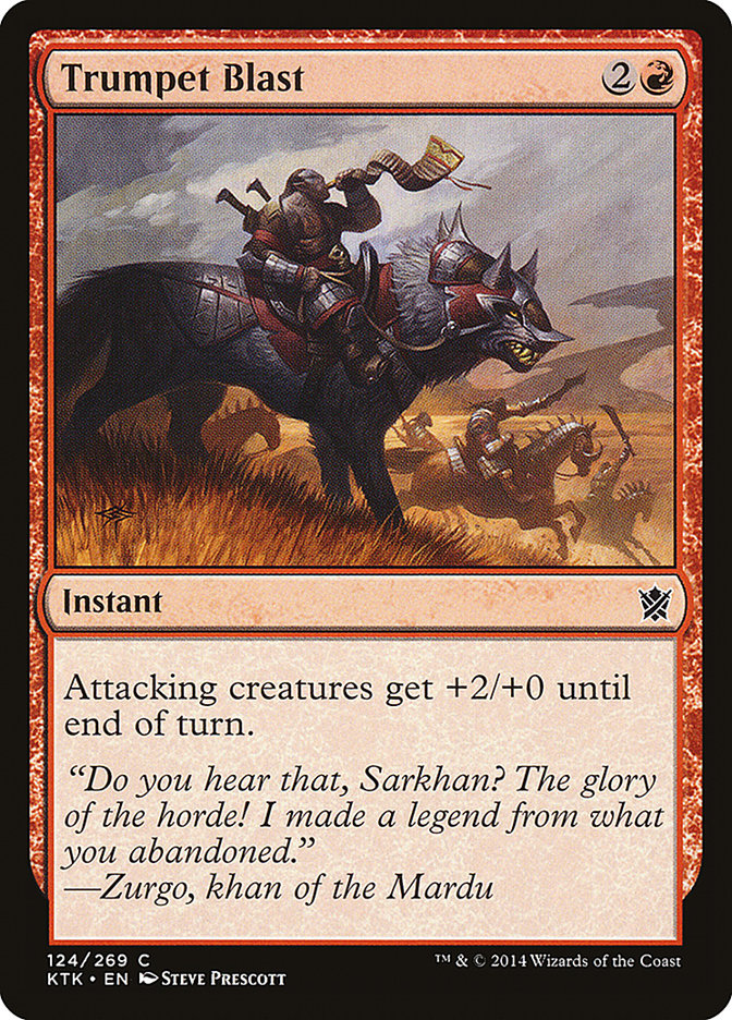 Trumpet Blast [Khans of Tarkir] 
