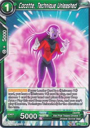 Casserole, Unleashed Technique (BT9-047) [Universal Onslaught] 